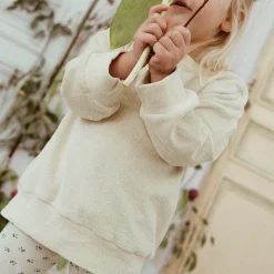 Poudre Organic Sweatshirts | Sweatshirts | SWEATSHIRT CASSANDRE ÉPONGE Almond Milk AlmondMilk