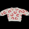 Poudre Organic Sweatshirts | Sweatshirts | SWEATSHIRT JOJOBA ERNESTO Rouge Ernesto-Rouge
