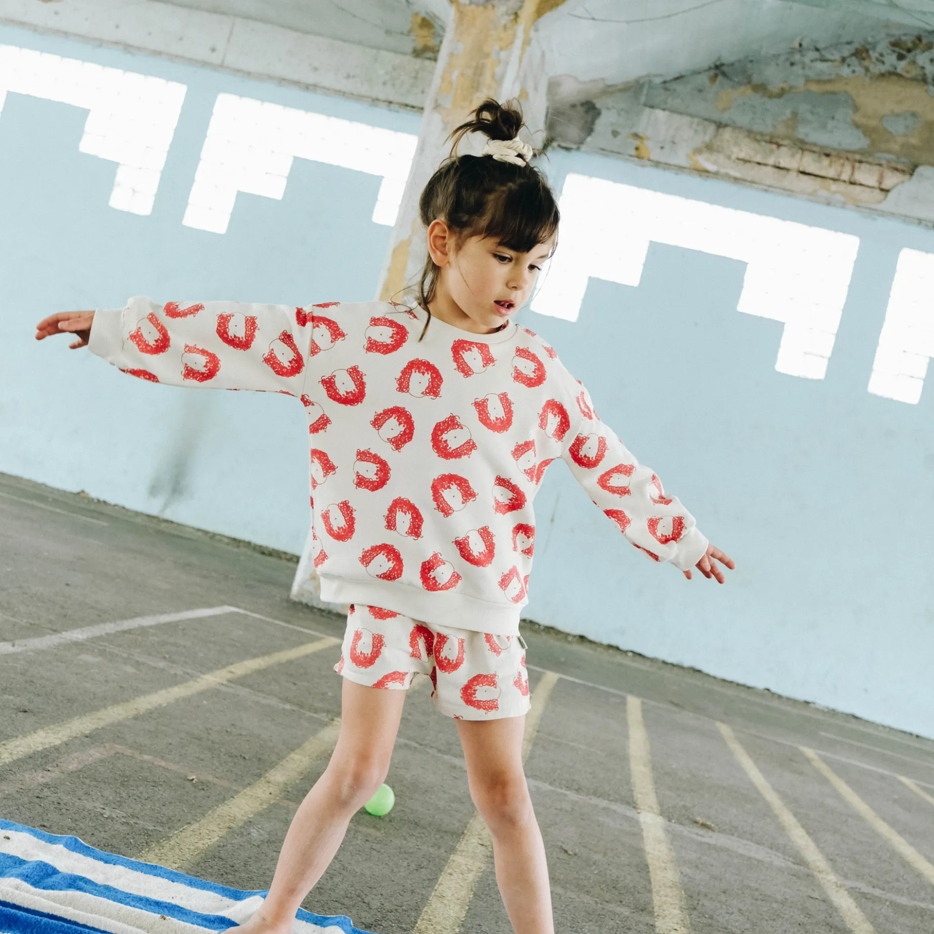 Poudre Organic Sweatshirts | Sweatshirts | SWEATSHIRT JOJOBA ERNESTO Rouge Ernesto-Rouge