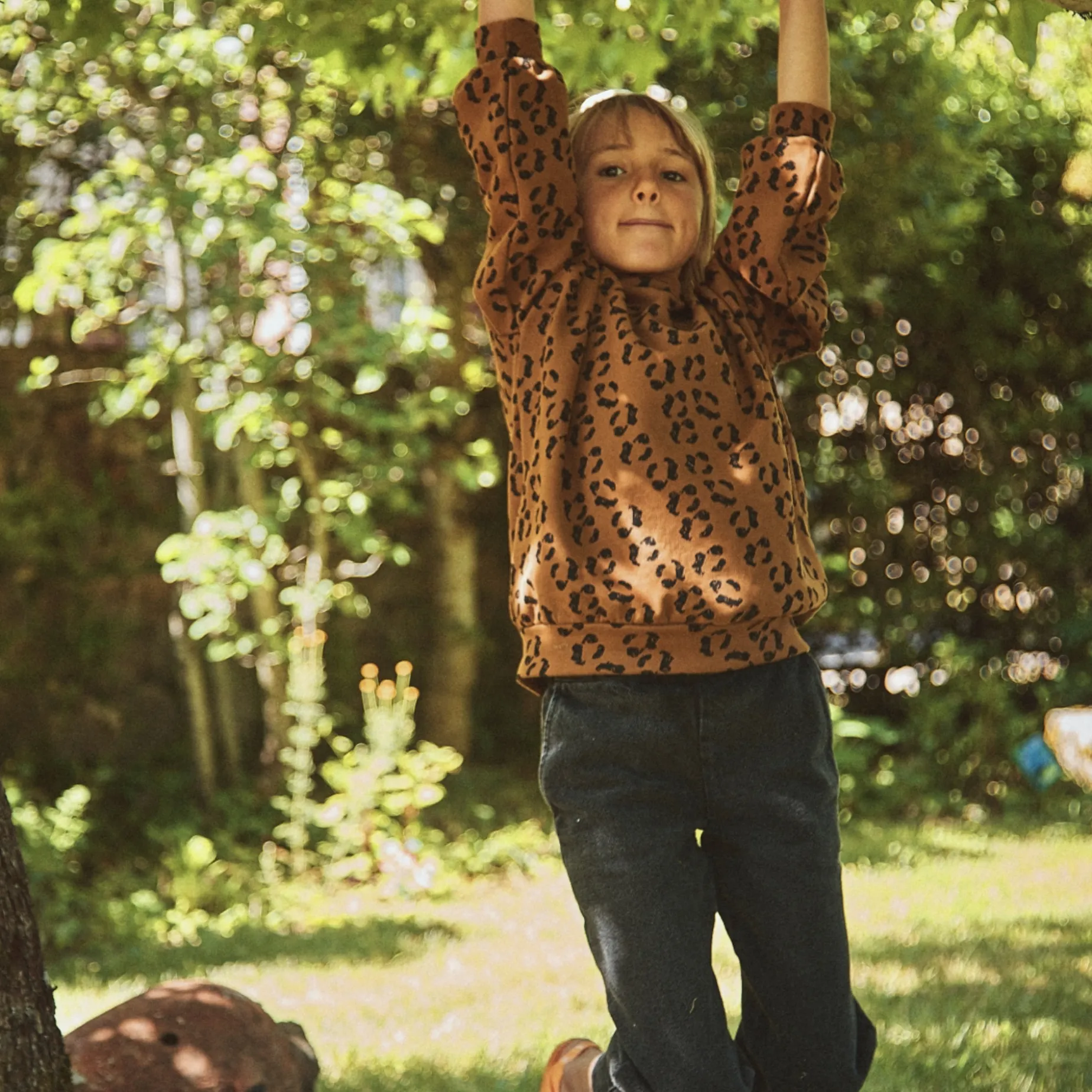 Poudre Organic Sweatshirts | Sweatshirts | SWEATSHIRT JOJOBA Léopard Leopard