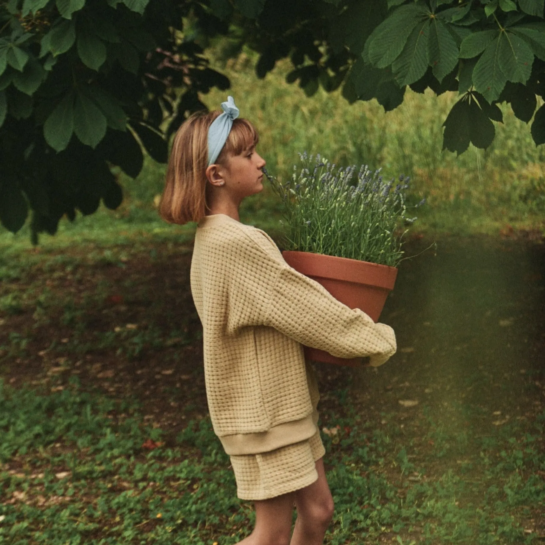 Poudre Organic Sweatshirts | SWEATSHIRT MACA Biscotti