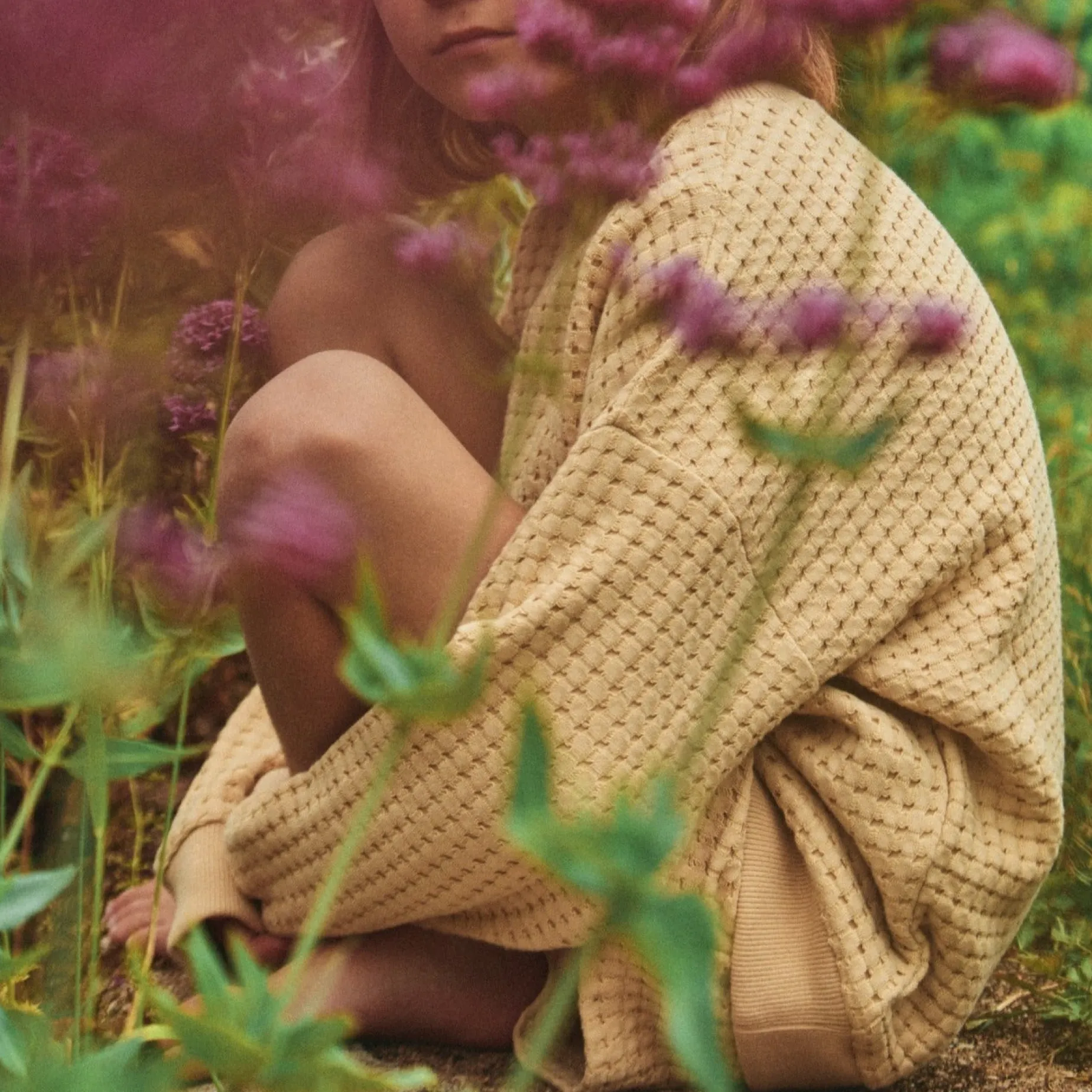 Poudre Organic Sweatshirts | SWEATSHIRT MACA Biscotti
