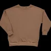 Poudre Organic Homewear | Sweatshirts | SWEATSHIRT REDONDO MOLLETON Toffee