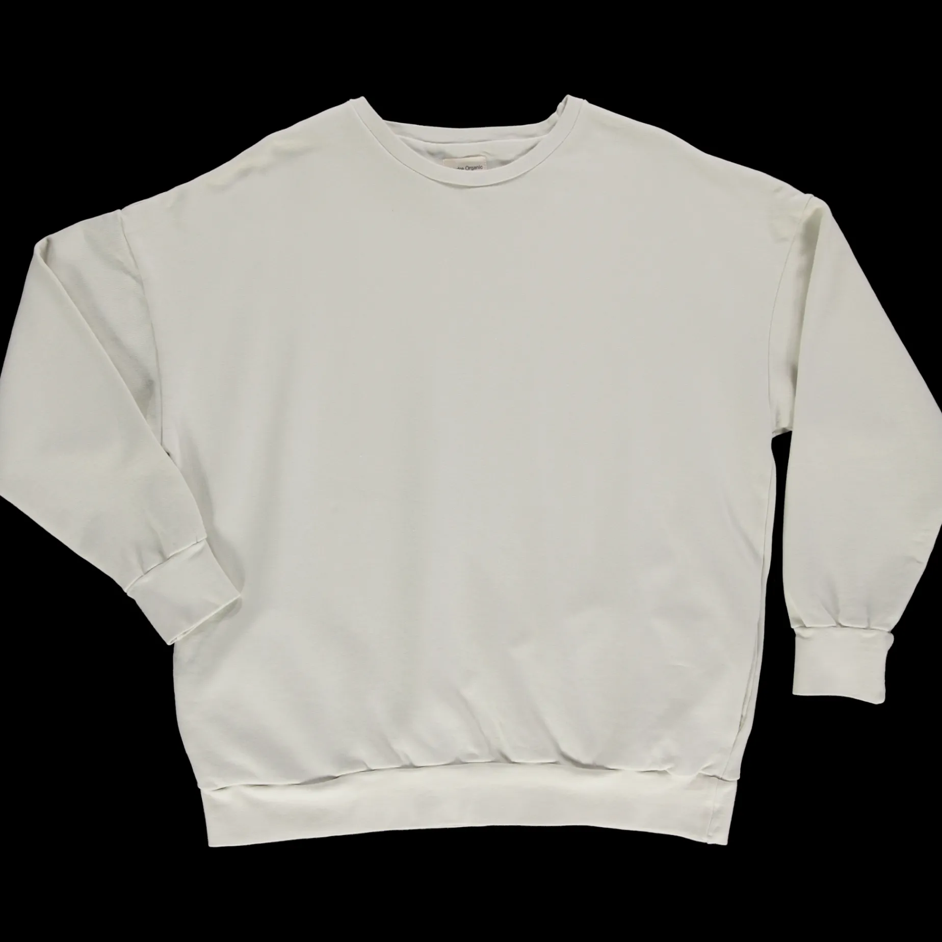 Poudre Organic Homewear | Sweatshirts | SWEATSHIRT REDONDO MOLLETON Almond Milk AlmondMilk