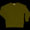 Poudre Organic Homewear | Sweatshirts | SWEATSHIRT REDONDO ÉPONGE Fir Green FirGreen