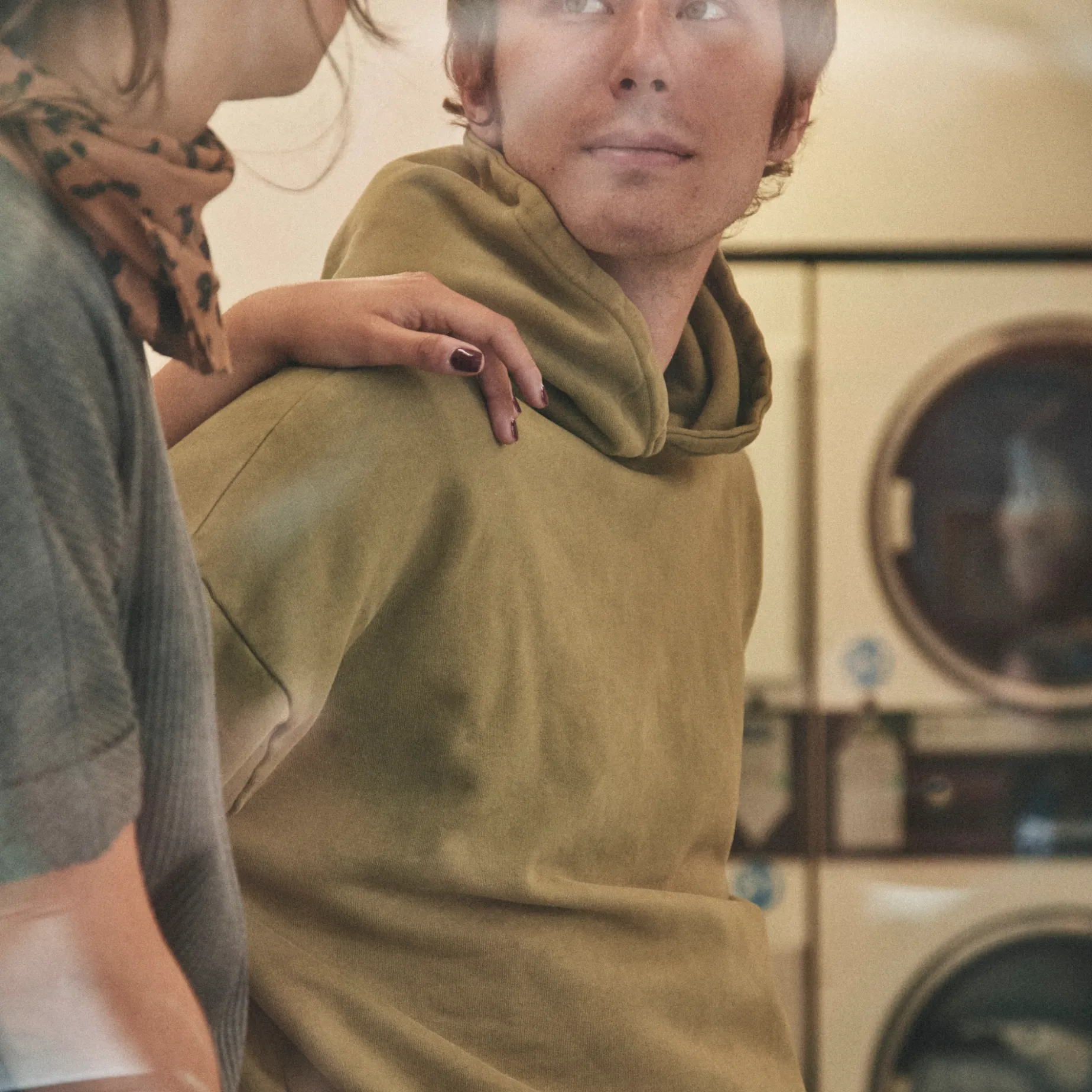 Poudre Organic Homewear | Sweatshirts | SWEATSHIRT SUETER Kaki
