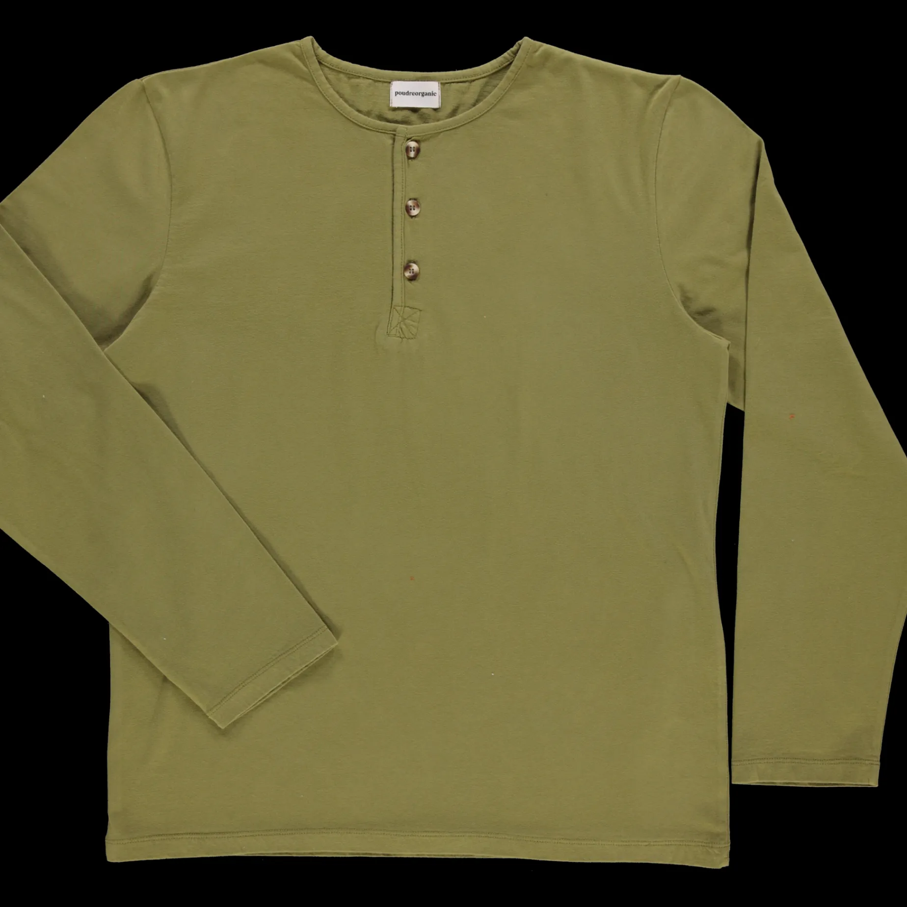 Poudre Organic Homewear | T-shirts | T-SHIRT ALBIZIA Green Moss GreenMoss
