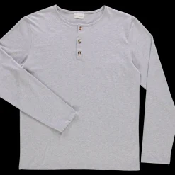 Poudre Organic Homewear | T-shirts | T-SHIRT ALBIZIA Gris Clair Chiné GrisClairChiné