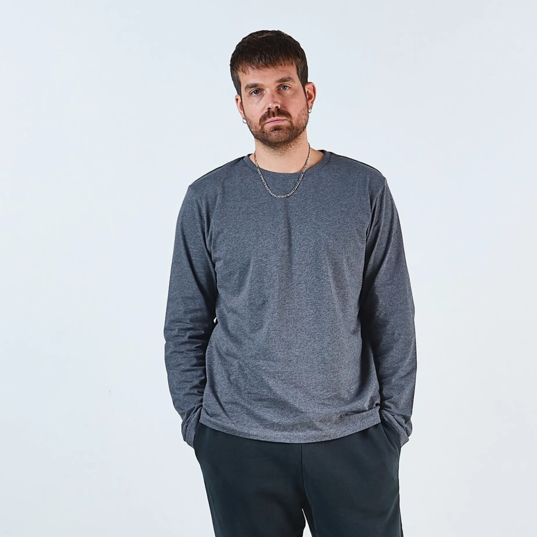 Poudre Organic Homewear | T-shirts | T-SHIRT BADIANE Anthracite