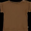 Poudre Organic T-shirts | T-SHIRT BOURRACHE CÔTELÉ Nuthatch