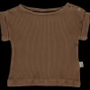 Poudre Organic T-shirts & Débardeurs | T-shirts | T-SHIRT BOURRACHE CÔTELÉ Toffee