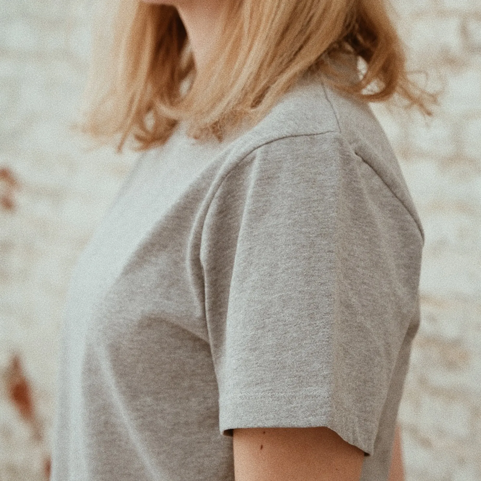 Poudre Organic Homewear | T-shirts | T-SHIRT CAMISETA Gris Chiné Gris-Chiné