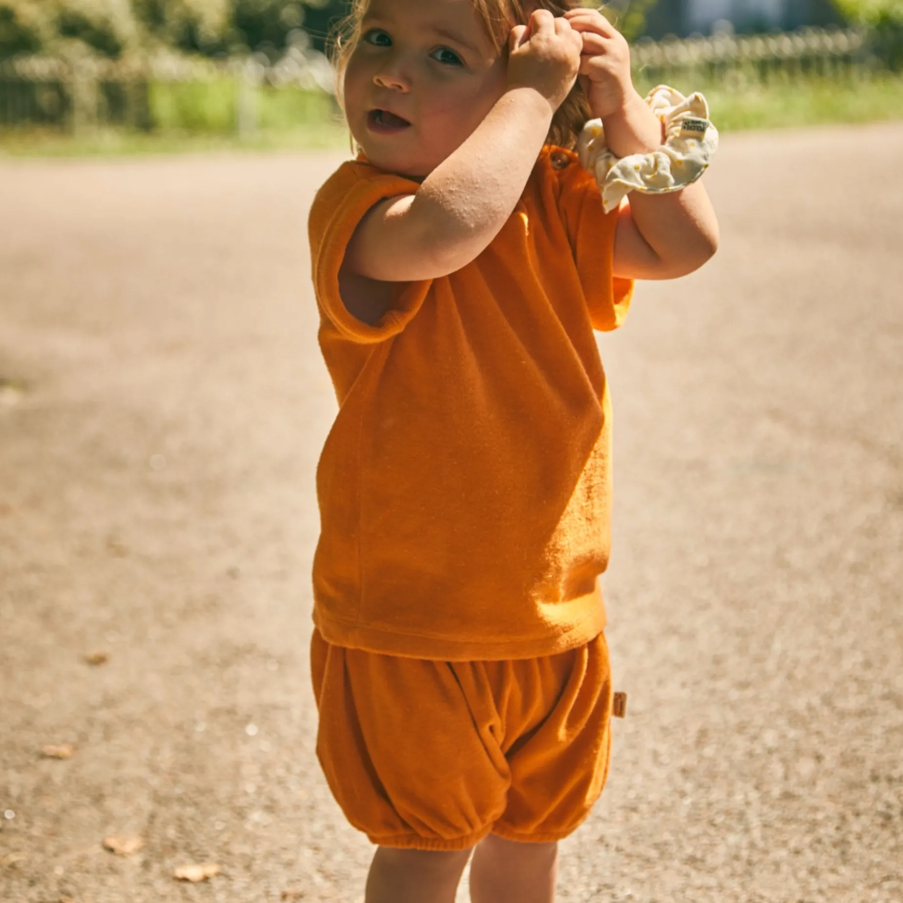 Poudre Organic T-shirts | T-SHIRT LAURIER ÉPONGE Russet Orange Russet-Orange