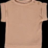 Poudre Organic T-shirts | T-SHIRT LAURIER ÉPONGE Toasted Almond ToastedAlmond