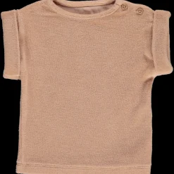 Poudre Organic T-shirts | T-SHIRT LAURIER ÉPONGE Toasted Almond ToastedAlmond