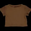 Poudre Organic T-shirts & Débardeurs | T-SHIRT ORGEAT CÔTELÉ Nuthatch