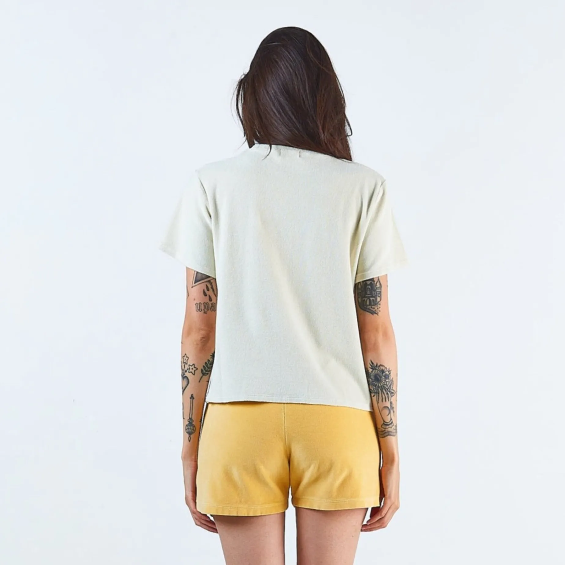 Poudre Organic T-shirts | T-SHIRT ORGEAT ÉPONGE ADULTE Almond Milk AlmondMilk