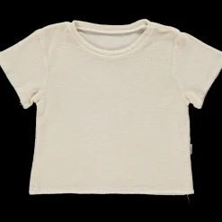 Poudre Organic T-shirts & Débardeurs | T-SHIRT ORGEAT ÉPONGE Almond Milk AlmondMilk