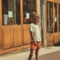 Poudre Organic T-shirts & Débardeurs | T-SHIRT ORGEAT ÉPONGE Almond Milk AlmondMilk