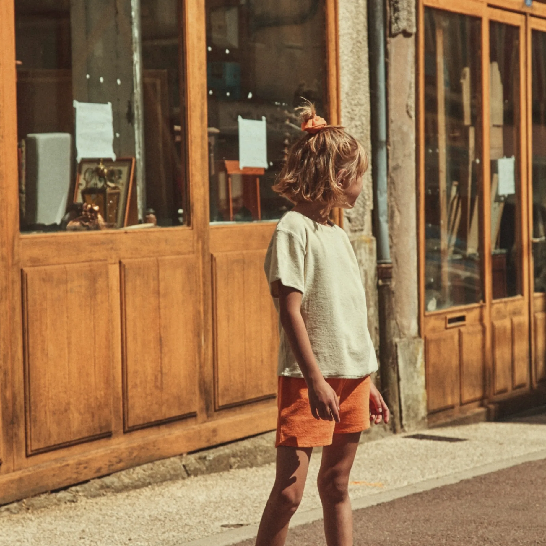 Poudre Organic T-shirts & Débardeurs | T-SHIRT ORGEAT ÉPONGE Almond Milk AlmondMilk