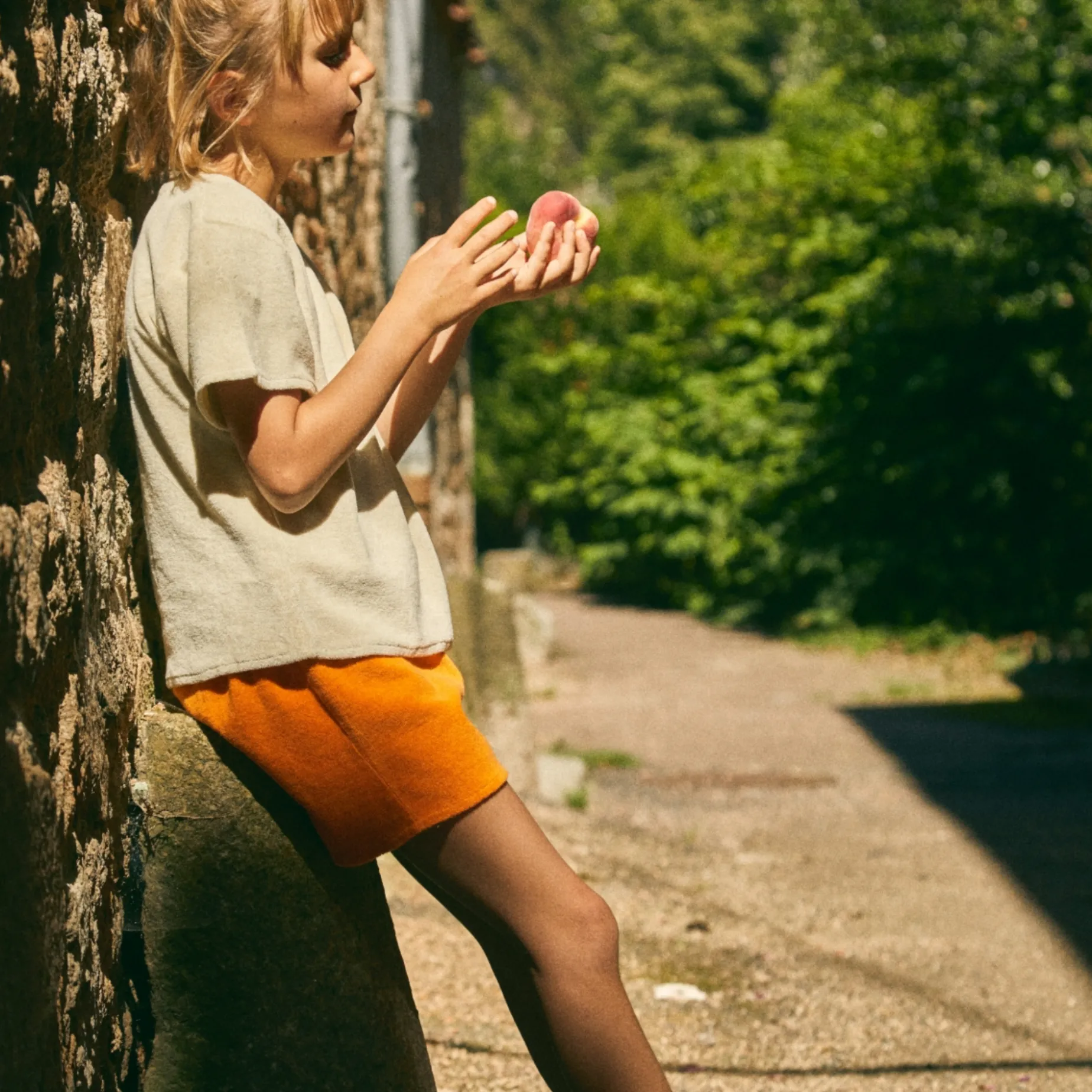 Poudre Organic T-shirts & Débardeurs | T-SHIRT ORGEAT ÉPONGE Almond Milk AlmondMilk