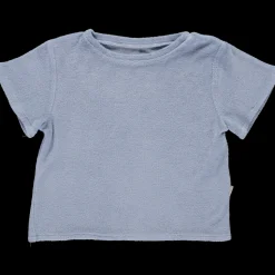 Poudre Organic T-shirts & Débardeurs | T-SHIRT ORGEAT ÉPONGE Blue Fog BlueFog