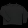 Poudre Organic Homewear | T-shirts | T-SHIRT PIN NID D'ABEILLE Pirate Black PirateBlack