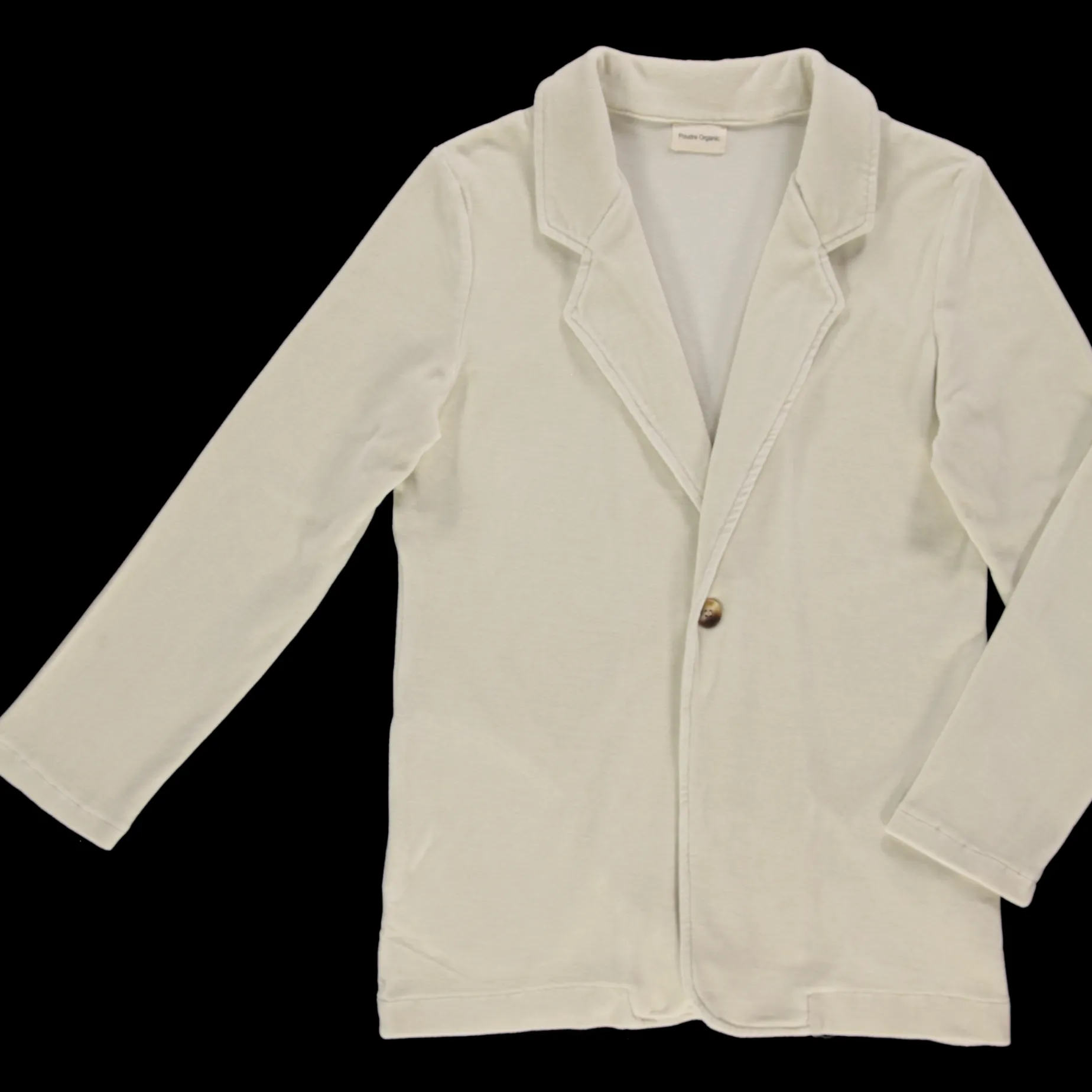 Poudre Organic Vestes | VESTE BLAZER VELOURS Almond Milk AlmondMilk