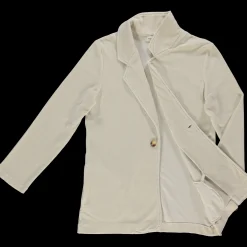 Poudre Organic Vestes | VESTE BLAZER VELOURS Almond Milk AlmondMilk