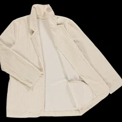 Poudre Organic Vestes | VESTE BLAZER VELOURS CÔTELÉ Almond Milk AlmondMilk