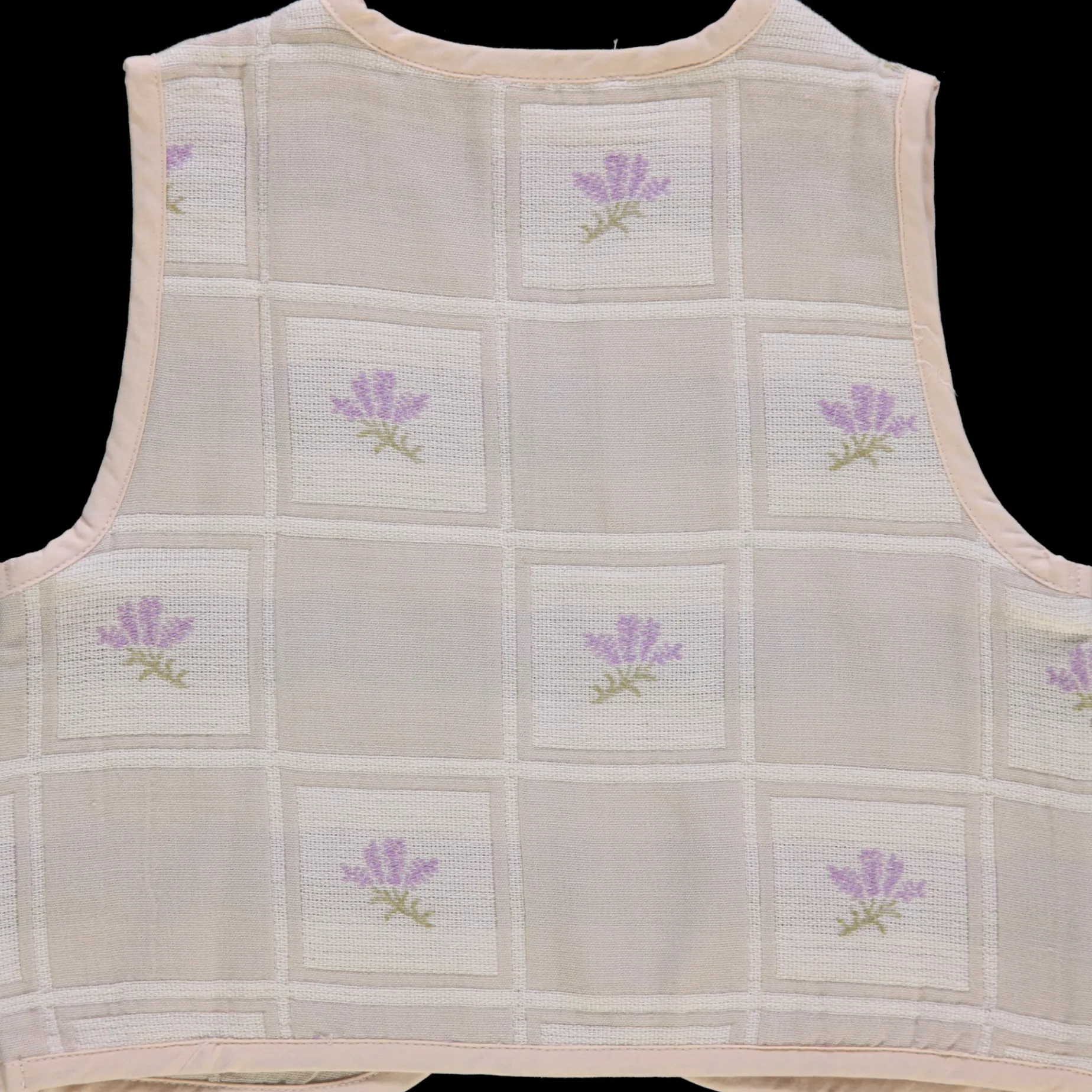 Poudre Organic Vestes | Duos Kids/adultes | VESTE Calypso Point de croix Pointdecroix
