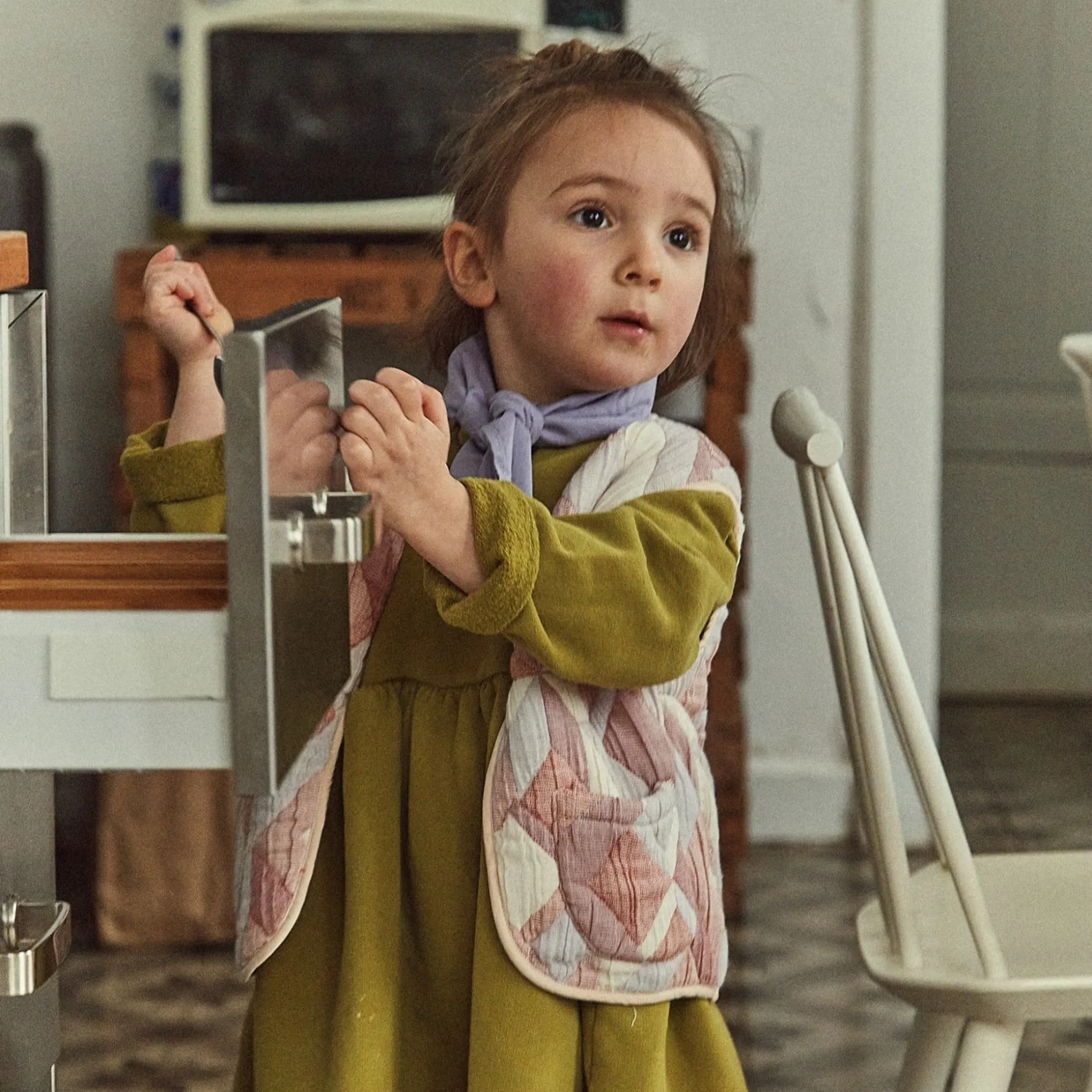 Poudre Organic Vestes | Duos Kids/adultes | VESTE CERCIS Patchwork