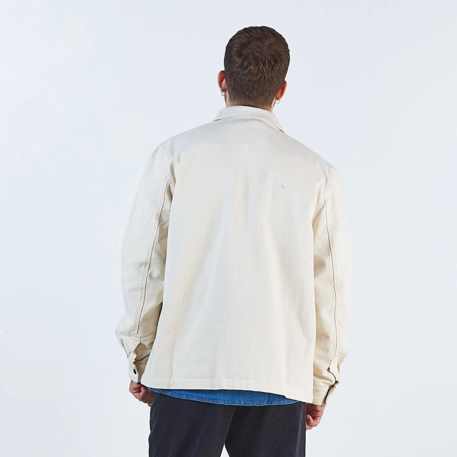 Poudre Organic Vestes | VESTE CHICORÉE Denim Écru Denim-Ecru