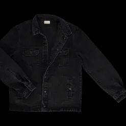 Poudre Organic Vestes | VESTE CHICORÉE Denim Noir Denim-Noir