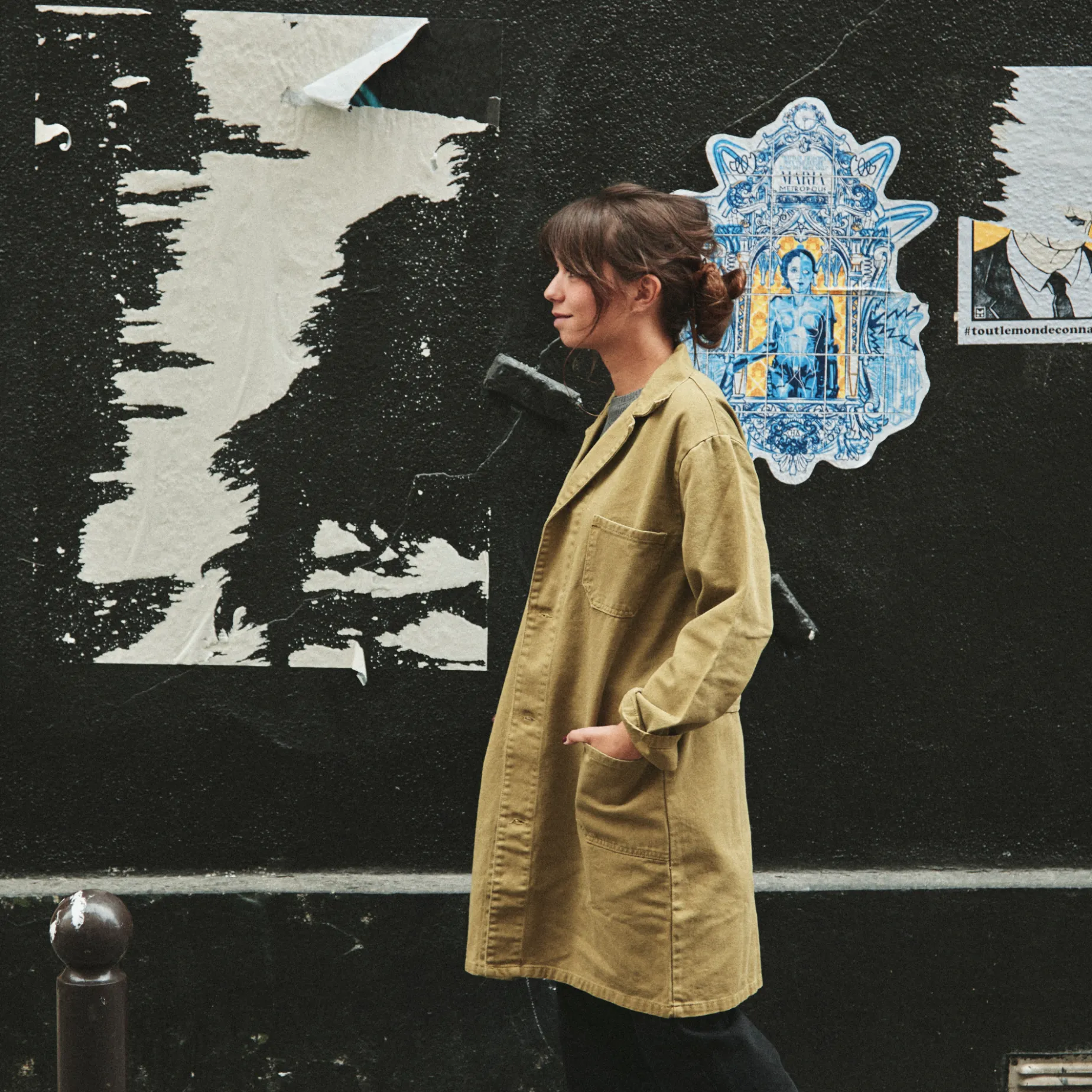 Poudre Organic Vestes | Vestes | VESTE COMPRIDA Kaki