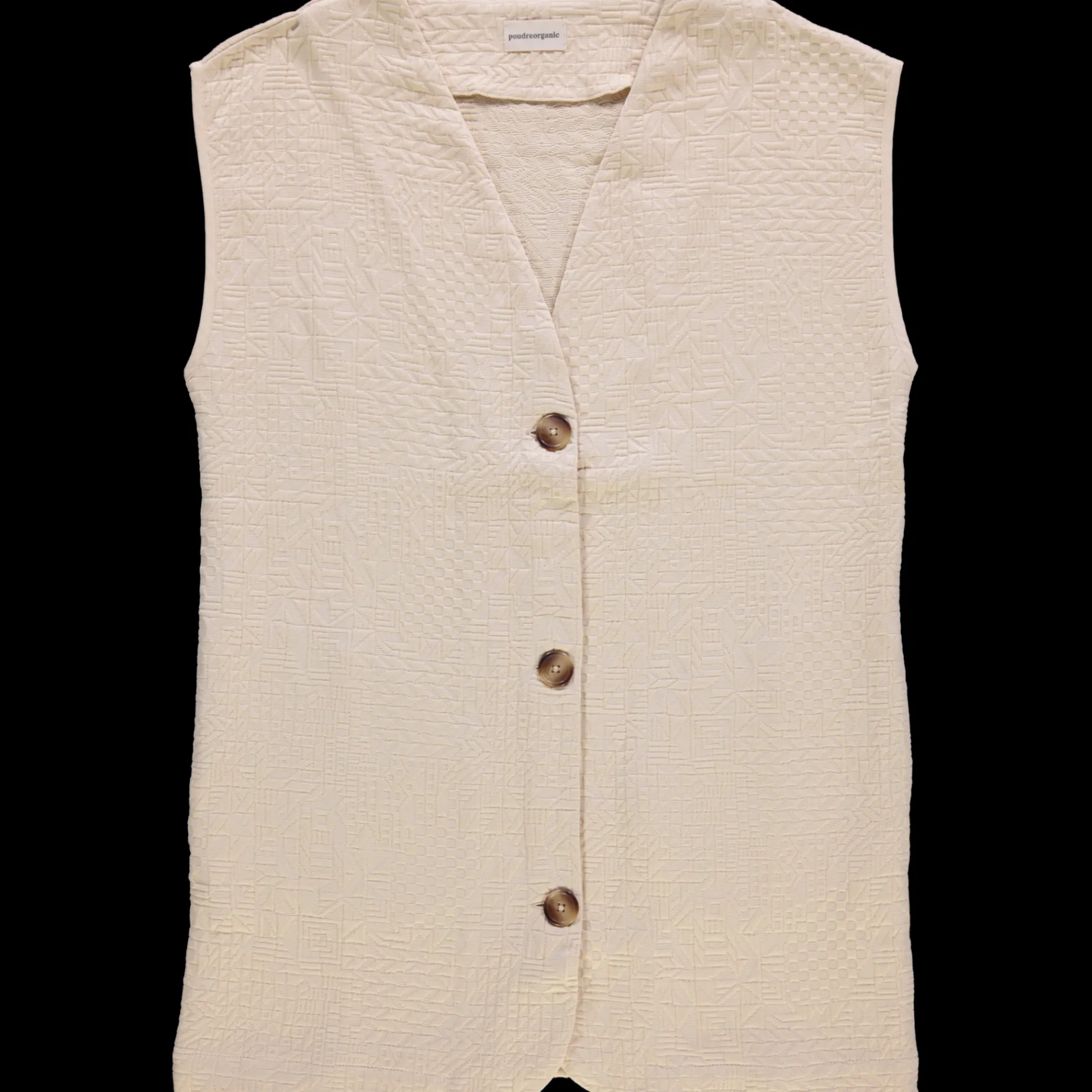 Poudre Organic Vestes | VESTE GINKGO AZTEQUE Biscotti