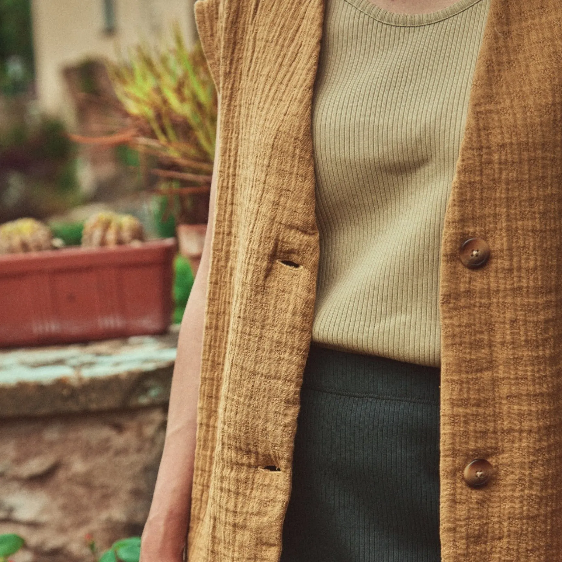 Poudre Organic Vestes | VESTE GINKGO Dijon
