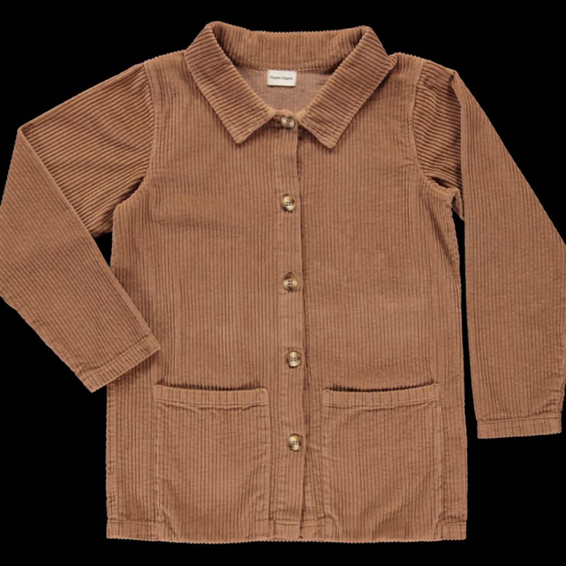 Poudre Organic Vestes | VESTE GLYCINE VELOURS CÔTELÉ Nuthatch
