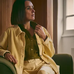 Poudre Organic Vestes | VESTE GLYCINE VELOURS CÔTELÉ Sahara Sun SaharaSun