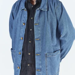 Poudre Organic Vestes | Vestes | VESTE JAQUETA Denim Blue Denim-Blue