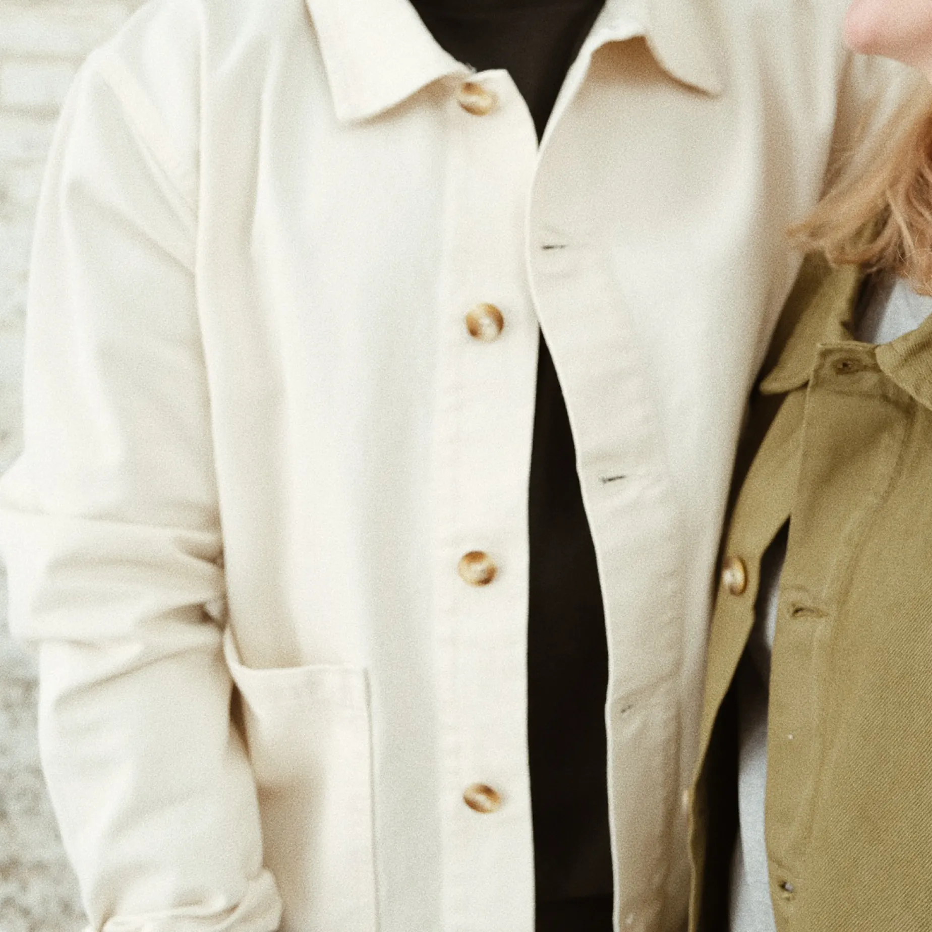 Poudre Organic Vestes | Vestes | VESTE JAQUETA Denim Écru Denim-Ecru