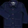 Poudre Organic Vestes | Vestes | VESTE JAQUETA Denim Dark Blue Denim-Dark-Blue