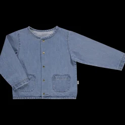 Poudre Organic Vestes | VESTE MANIOC Denim Blue Denim-Blue