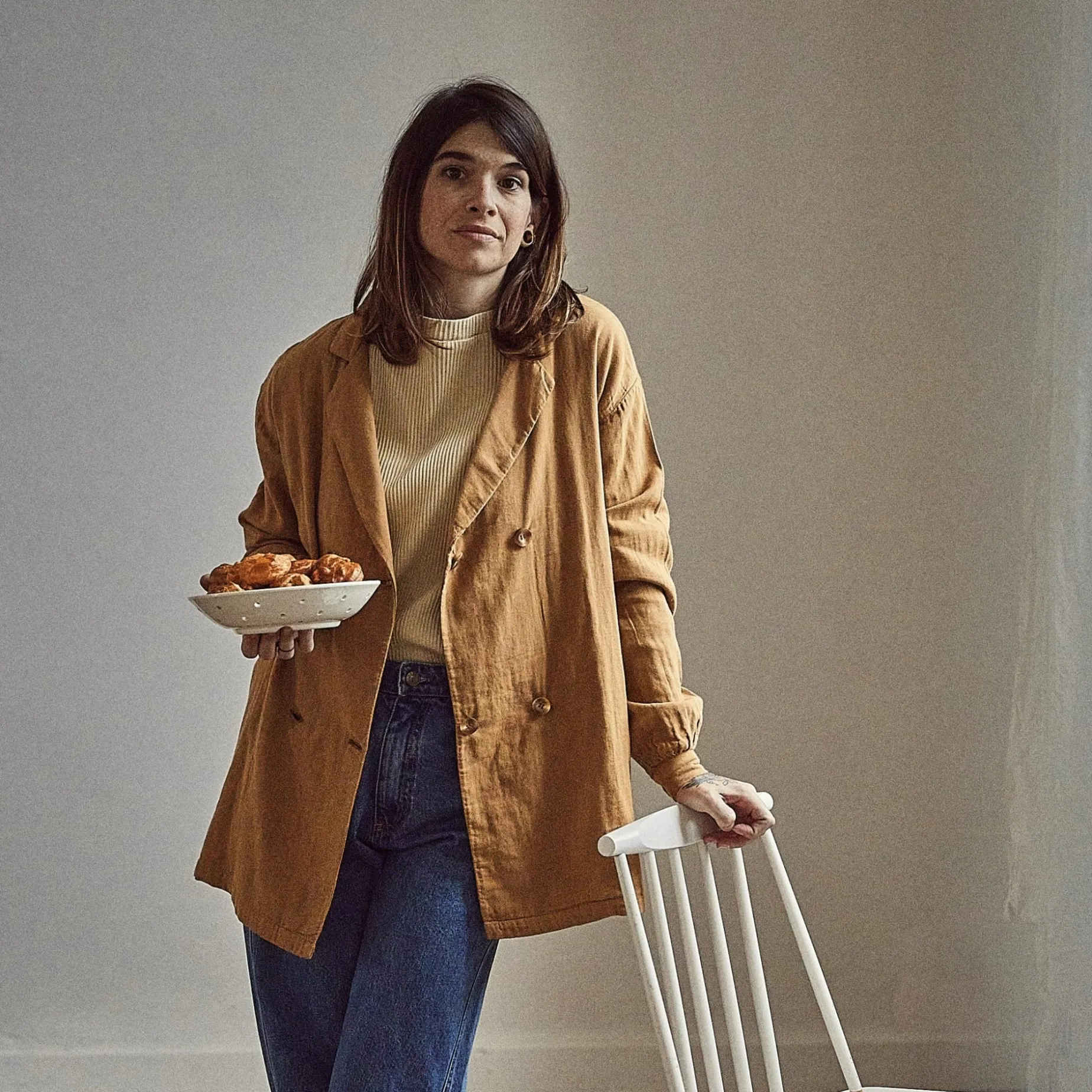 Poudre Organic Vestes | Blouses & Chemises | VESTE MARGUERITE GAZE Dijon