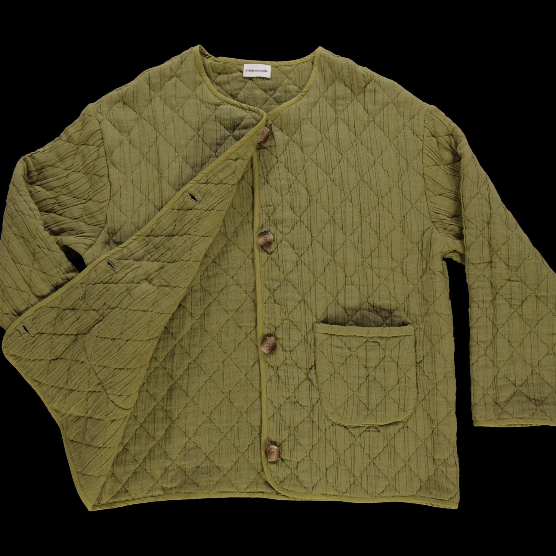 Poudre Organic Vestes | VESTE MILLET ADULTE Green Moss GreenMoss