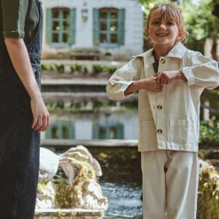 Poudre Organic Vestes | VESTE MÛRE Denim Écru Denim-Ecru