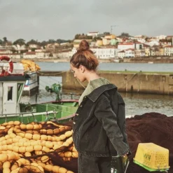 Poudre Organic Vestes | VESTE MÛRE Denim Noir Denim-Noir