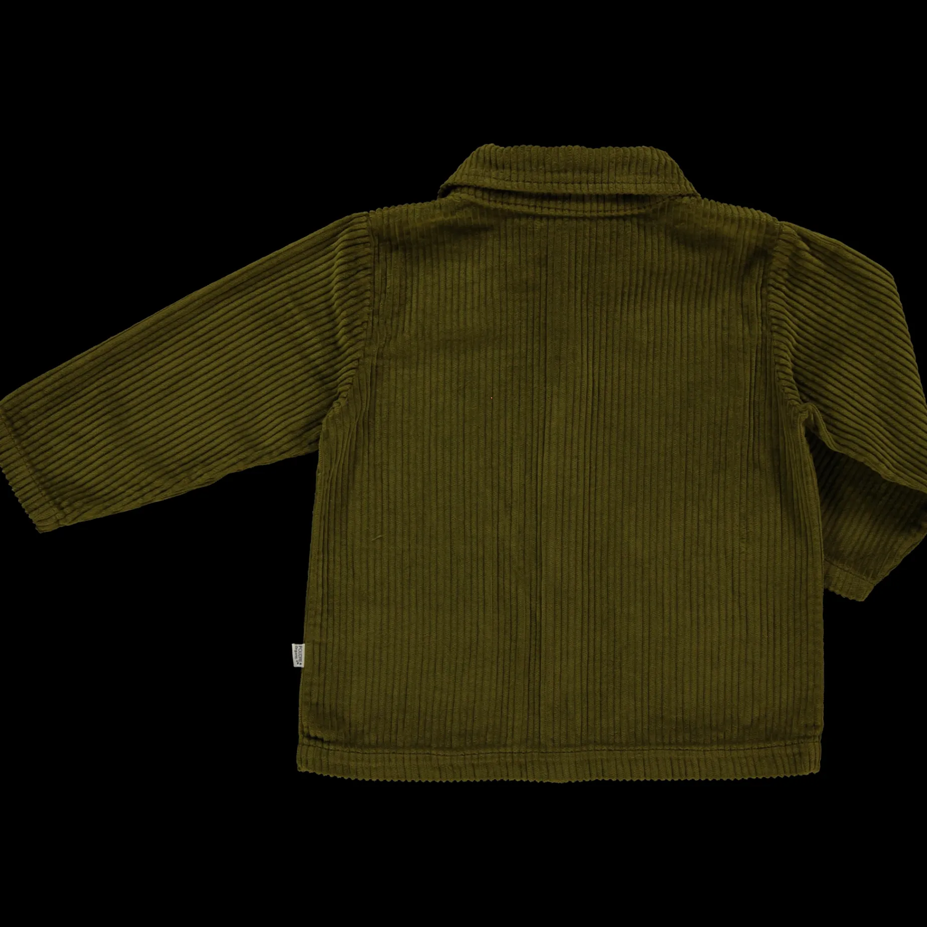 Poudre Organic Vestes | VESTE MÛRE VELOURS CÔTELÉ Fir Green FirGreen